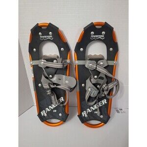 PowdeRidge Ranger Snow Shoes 18" Lightweight Orange and Black Skiing Outdoors